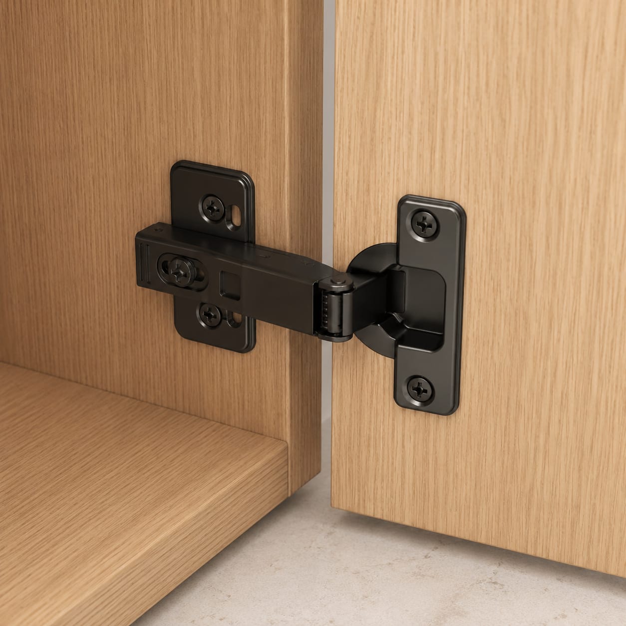 Soft close concealed caninet door hinge