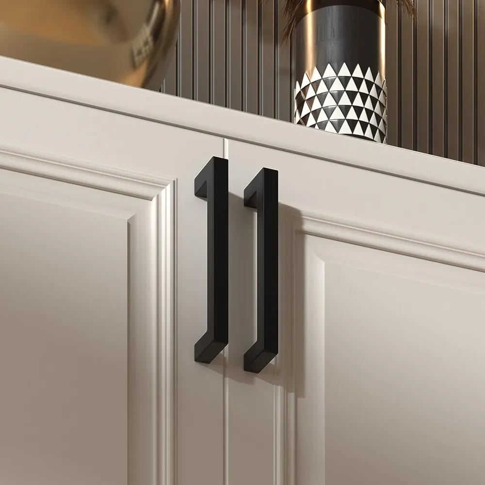 Square bar pull handle