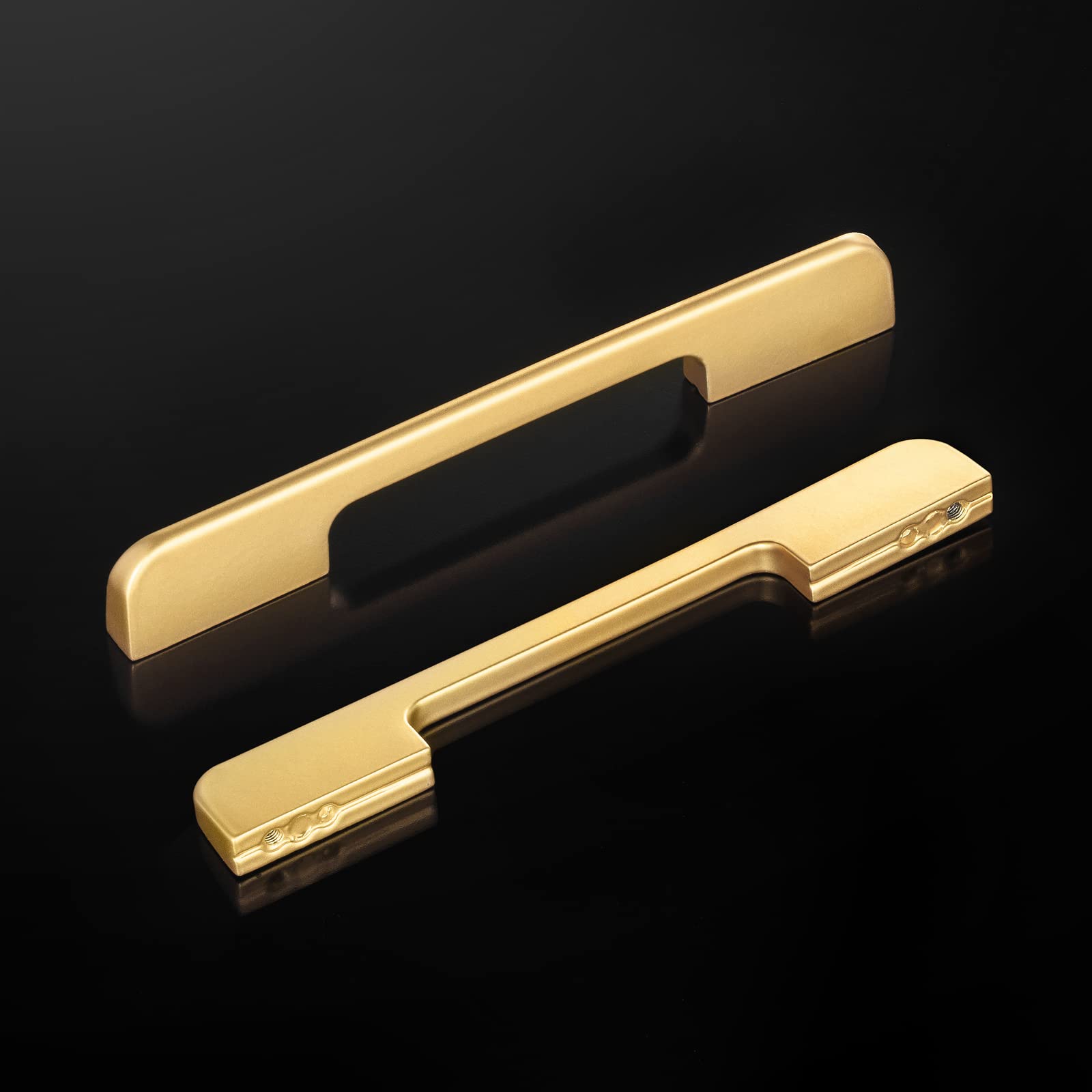 Gold Aluminium alloy cabinet pull handle thumbnail
